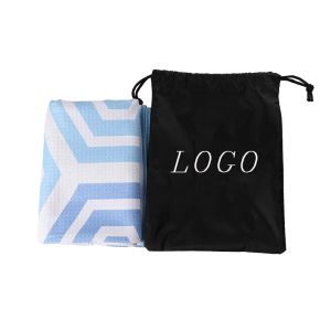 90x180 Volleyball Beach Microfiber Sports Towel Custom Pattern ODM