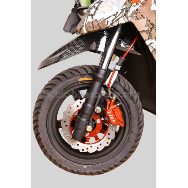 2000W 72V Electric Pedal Assist Scooter 60km/H