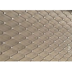 Anti Corrosion Zoo Bird Cage Protecting Mesh 304 316 Stainless Steel Clasp