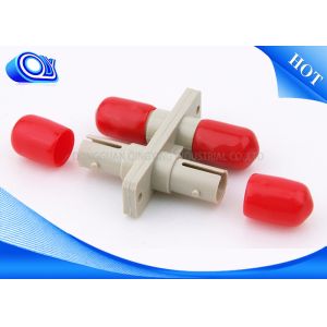 Duplex Plastic Optical Fiber Adapter For Network