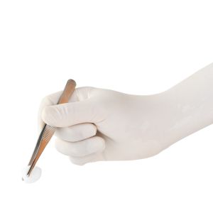 China EN374 Latex Medical Examination Disposable Hand Gloves No Leakage on sale