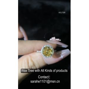 Pear Shape Moissanite Shinning 925 Sterling Silver CZ Rings AAA High Grade Cubic