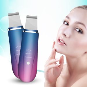 Ultrasonic Scrubber Acne Pore Cleanser Facial Beauty Device Microdermabrasion