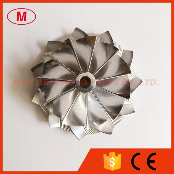 RHF5 50.39/68.01mm 11+0 blades high performance Turbocharger Billet/milling/aluminum 2618 compressor wheel