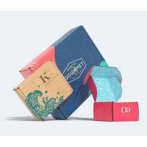 UV Coating Picture Shipping Box Fashion Gift Box Custom Logo