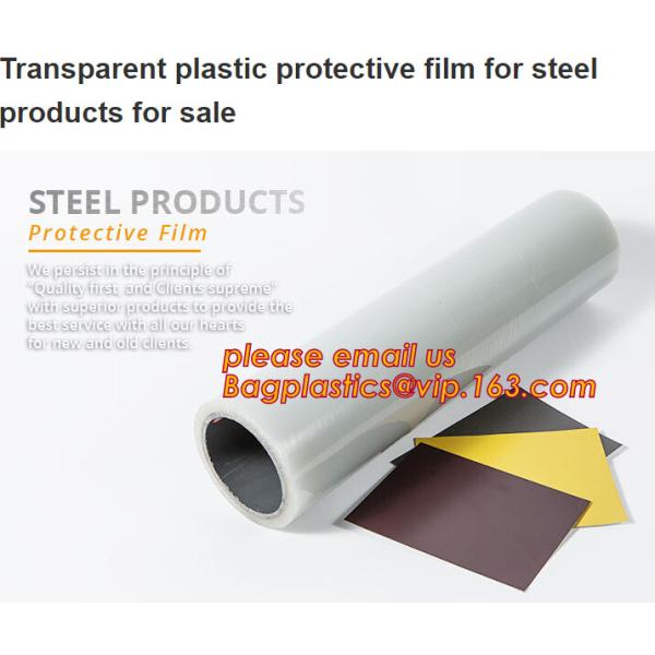 Custom self adhesive plastic protective film for floor/Profilm/glass,pe film