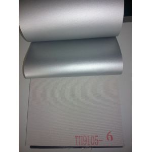 Quality silver coated blackout roller blinds fabric for sale