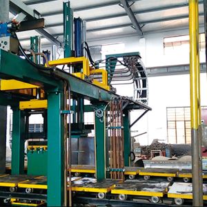 10T High Pressure Moulding Line Automatic Foundry Casting Machine 2800X1800X3200