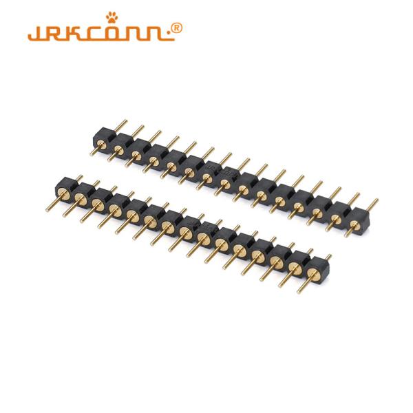 180degree 2.54 Mm Pin Connector Machined Pin Header Connector Pcb Pin Connector