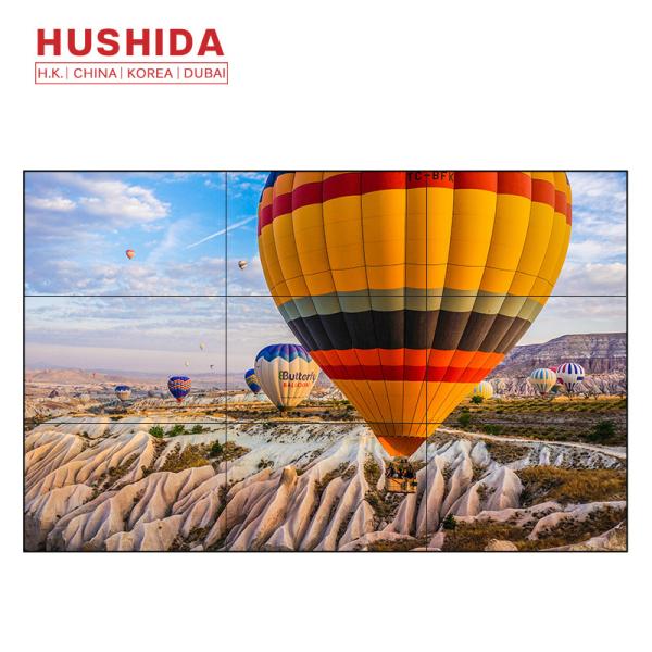 Wall Mounted Lcd Video Wall Tv Ultra Narrow Bezel 3.8 MM HD 4K Smart Digital