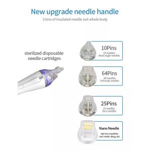 Wrinkle Removal RF Fractional Microneedling Machine Face Tightening With 25pins