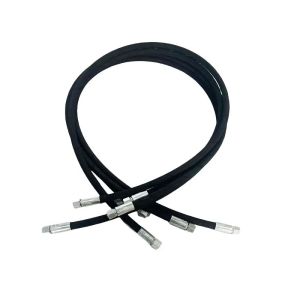 Double Epdm Hydraulic Oil Hose Pipe Fittings Weather Resistant