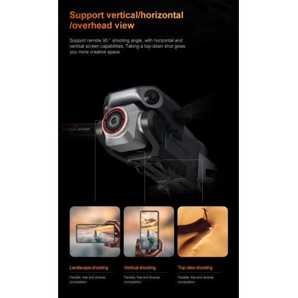 K6 Max Drone Wifi Foldable Remote Control Helicopter Perfect for Thrilling RC Dron Toy Gifts