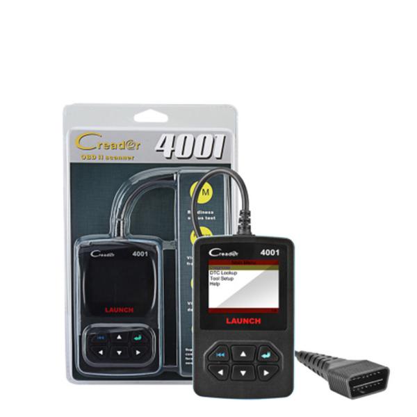 Diagnostic Scanner Launch CReader 4001 , OBD2 Launch Code Reader 2.4 Inch TFT 3
