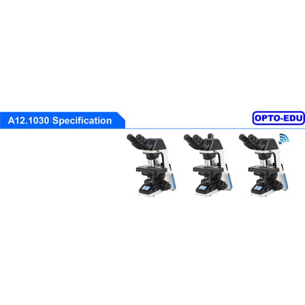 A12.1030-B Laboratory Binocular Compound Light Microscope 100x