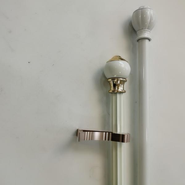 0.3mm Industrial Black Curtain Rod