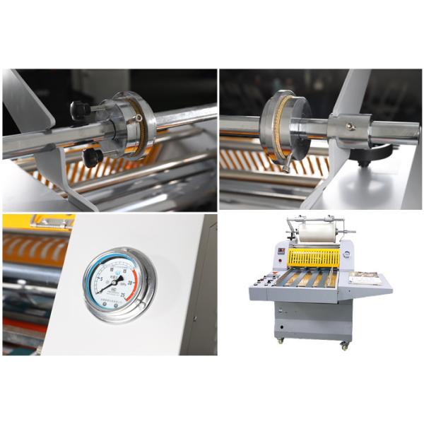 Hydraulic 170C 200mm Steel Roll Laminating Machines Industrial Use