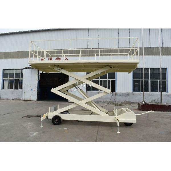 Heavy Duty Stationary Hydraulic Lift Table Electric Container Load Scissor Lift