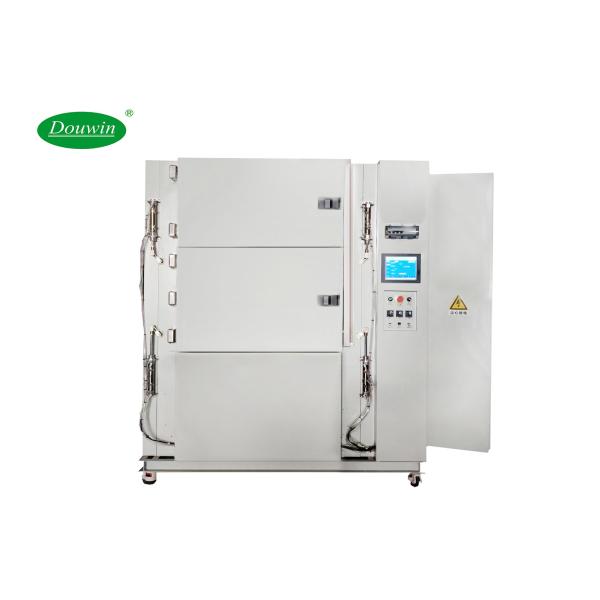 Buy 3 Zones Thermal Shock Test Chamber Cold Hot Normal Temperature Cycling at wholesale prices