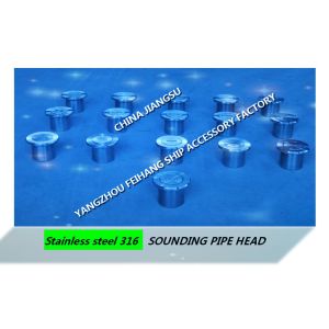 STAINLESS STEEL 316L SOUNDING PIPE HEAD A50 CB/T3778-1999 FOR MARINE STEEL DECK