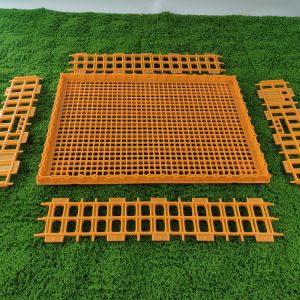 Secure Locking Poultry Turnover Box Easy To Clean Hygienic Design For Safe