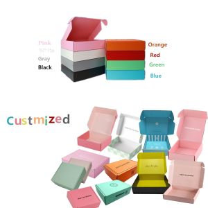 Custom Order Accepted Corrugated Board Cardboard Boxes with Personalized Logo