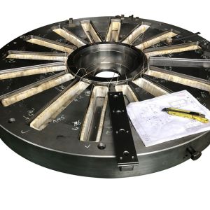 1250mm Electro Permanent Round Magnetic Chuck For Lathe Machine