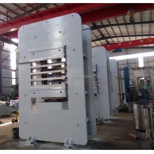 Column or Frame Structure Automatic Rubber Mat Vulcanizing Press for Production