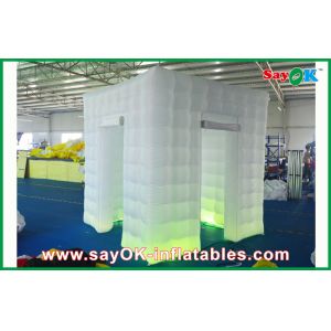 Photo Booth Decorations Led Lighting Portable Inflatable Photo Booth Cabinet For