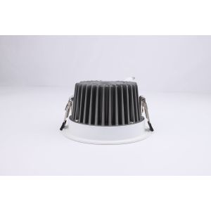 Round IP65 Recessed Downlight With COB LED Light Source / 60° Beam Angle