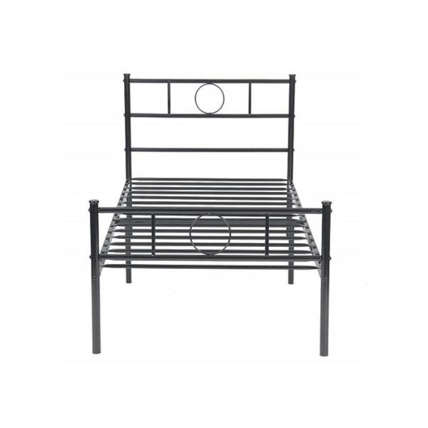 Buy Modern Electrostatic Powder Coating Iron Single Bed at wholesale prices
