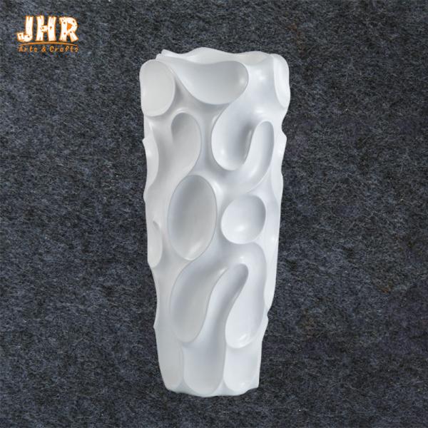 Lightweight Pattern Fiberglass Flower Pots Supermarket Planters