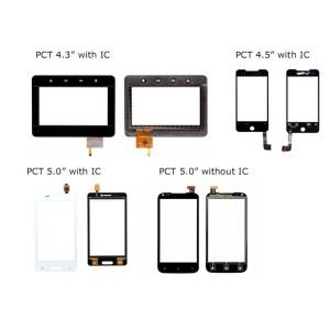 G+F/F 7 Inch Projected Capacitive Tablet Touch Panel For Tablet PC / Smart Home