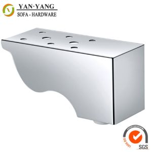 China 80mm high contemporary furniture legs strong support metal sofa legs SL-075 on sale