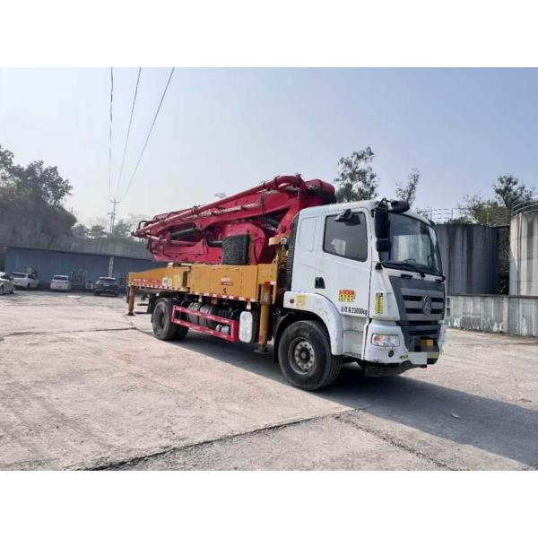 Sany 37m Concrete Pump Truck with Hydraulic Chassis and Wide Machining Process