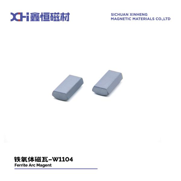 Anisotropic Sintered Magnet and Ferrite Strontium Powder for Motors in The White