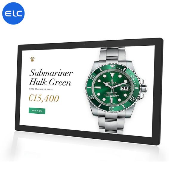 Buy Capacitive Touch Tablet With Android 8.1 System , RJ45 Wall Mount Digital Signage at wholesale prices