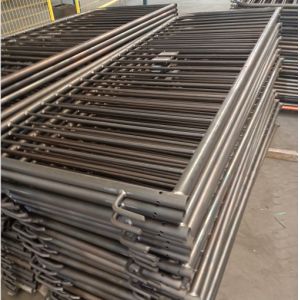 42mm O.D. Powder Coating Crowd Stopper Barricades Gates PVC Coated