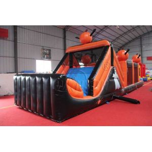 Halloween Theme Inflatable Sports Games , Customized Size Blow Up Obstacle