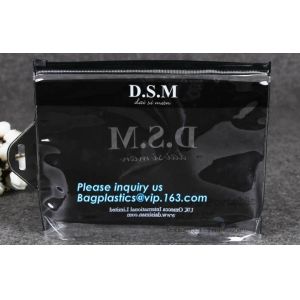 vinyl toiletry zipper bag pvc slider bag, Zipper Sliders Zip Lock Vinyl PVC Bags