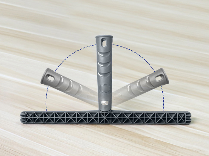 Window Glass Washer Plastic Swivel T Shape Frame Holder