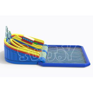 0.9mm Plato Commercial Inflatable Water Park With Slide