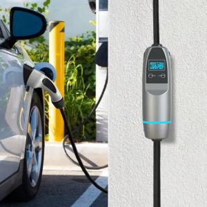 China 16/32 Amp Portable Charging Station Type 2 GB/T Plug 3.5kW 7kW Smart EV Home Car Charger for Electric Car on sale