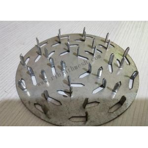 Quality 13.5mm Length Of Spikes Galvanized Anti Split Plates 5&quot; Diameter for sale