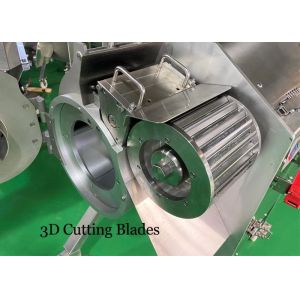 2.85KW Fruit And Vegetable Dicer Machine 3T / Hour Output