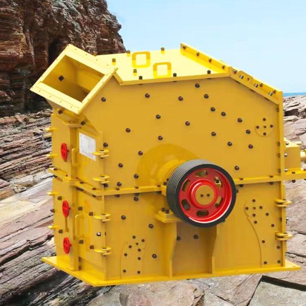 5-70mm Mesh Size Horizontal Impact Crusher Customizable Color With High