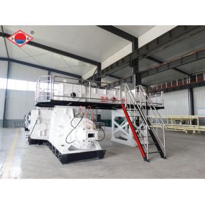 JKY-55 Two Stage Vacuum Extruder Fly Ash Brick Making Machine