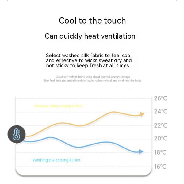 Luxury Washed Silk Embroidery Bedding Set Bed Cover Set for Hospital School Home