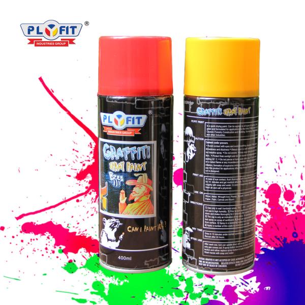 Buy High Heat Car Graffiti Spray Paint Metallic Aerosol Acrylic Plastic Coating at wholesale prices