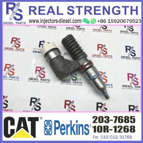 MT835 MT845 MT855 Injector Diesel Engine C12 C10 Fuel Injector 2037685 10R1268